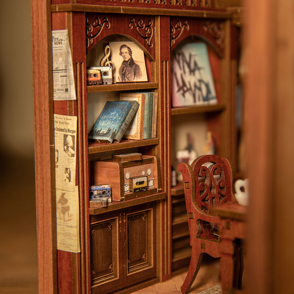 The Secret Rhythm Book Nook Kit official product view 10