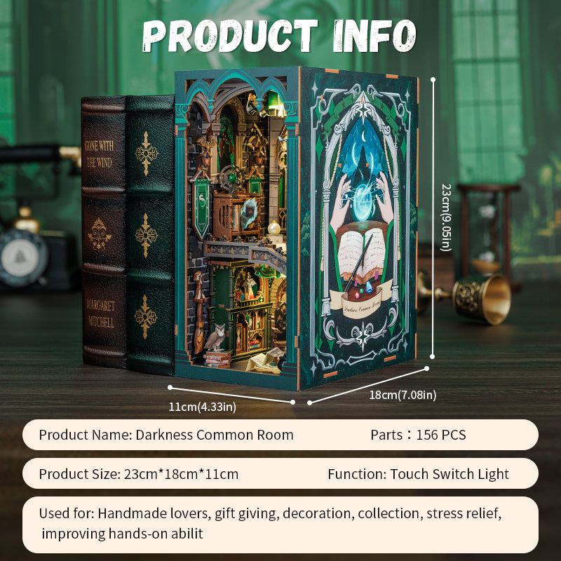 Darkness Common Room Book Nook Kit official product view 7