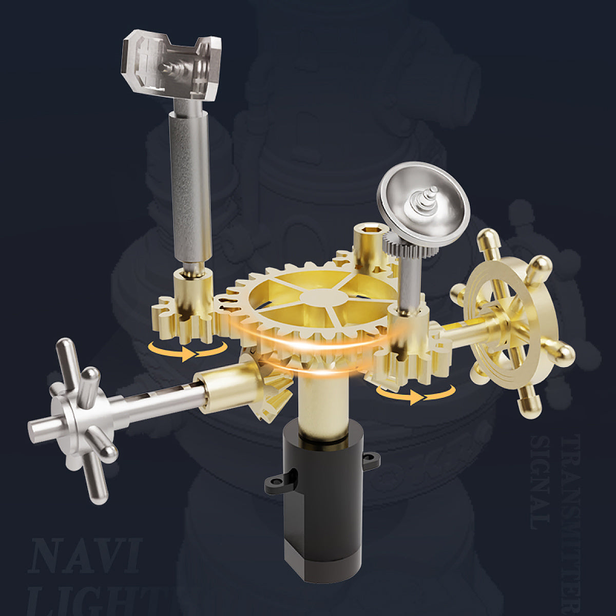 ROKR Navi Lighthouse Mechanical Kit official detail view 4