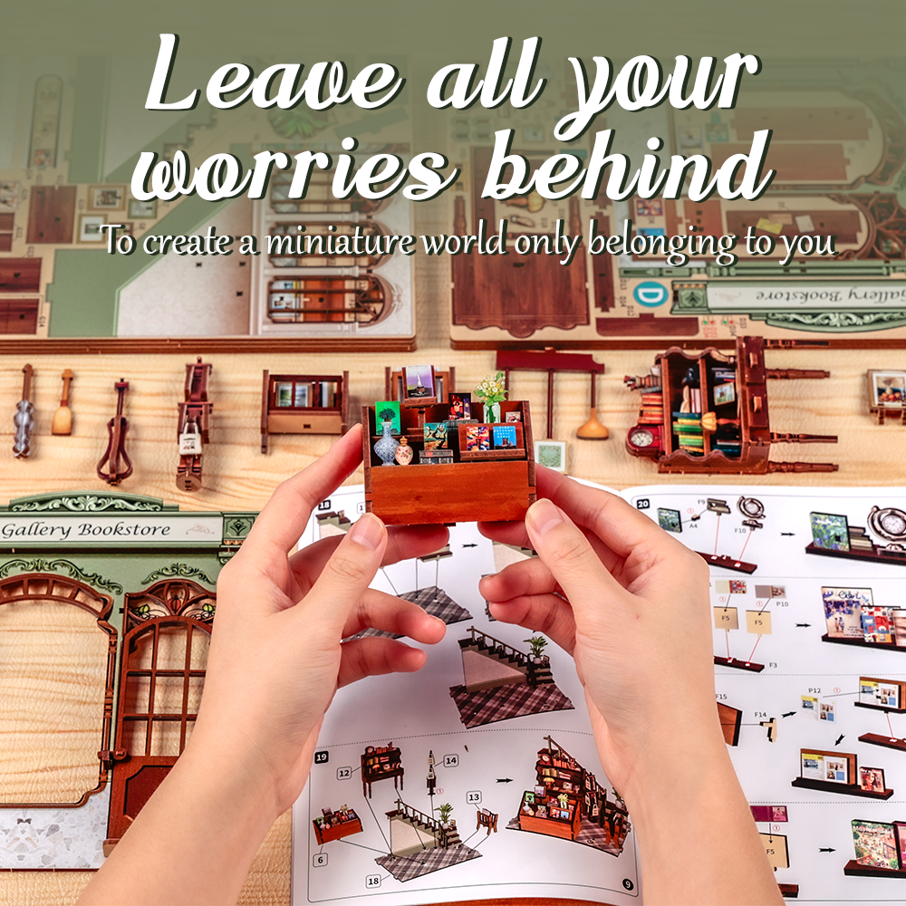 Gallery Bookstore Miniature Kit official product view 5
