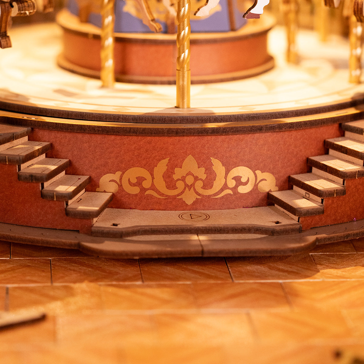 ROKR Classic Carousel Model Kit official product view 3