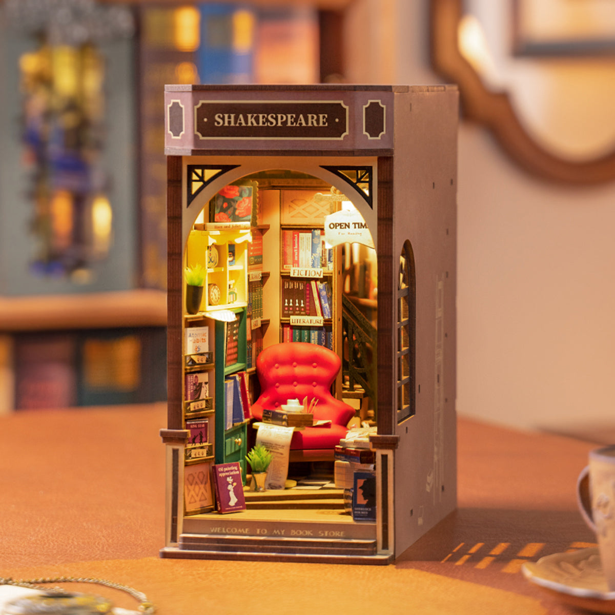 Bookstore Book Nook Kit official detail view 2