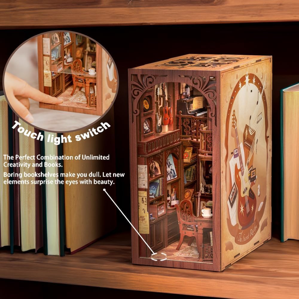 The Secret Rhythm Book Nook Kit official product view 3