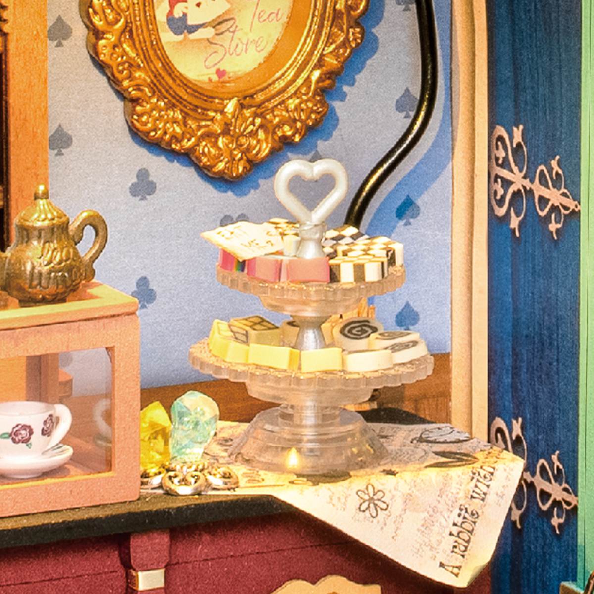 Alice's Tea Store Miniature House Kit official product view 3