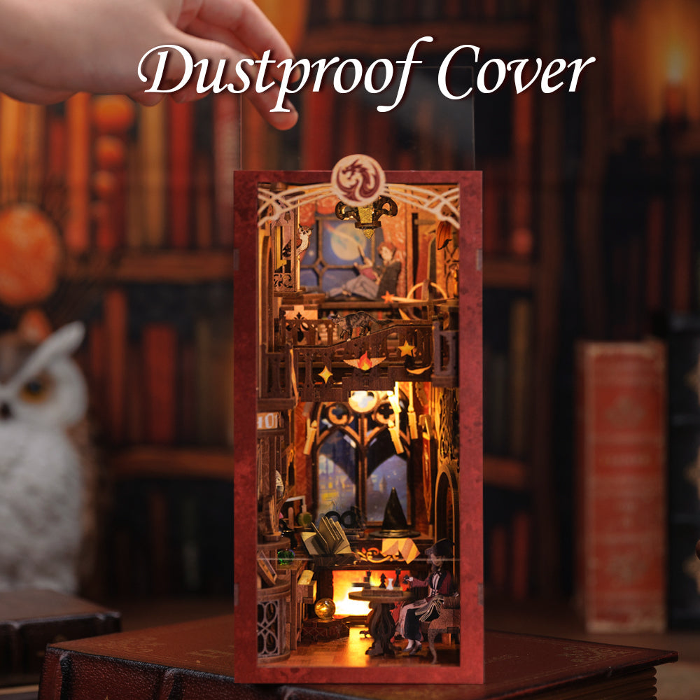 Flame Common Room Book Nook Kit official product view 8