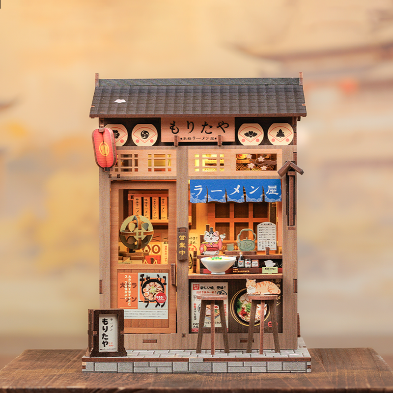 Morita-Ya Book Nook Kit completed product view
