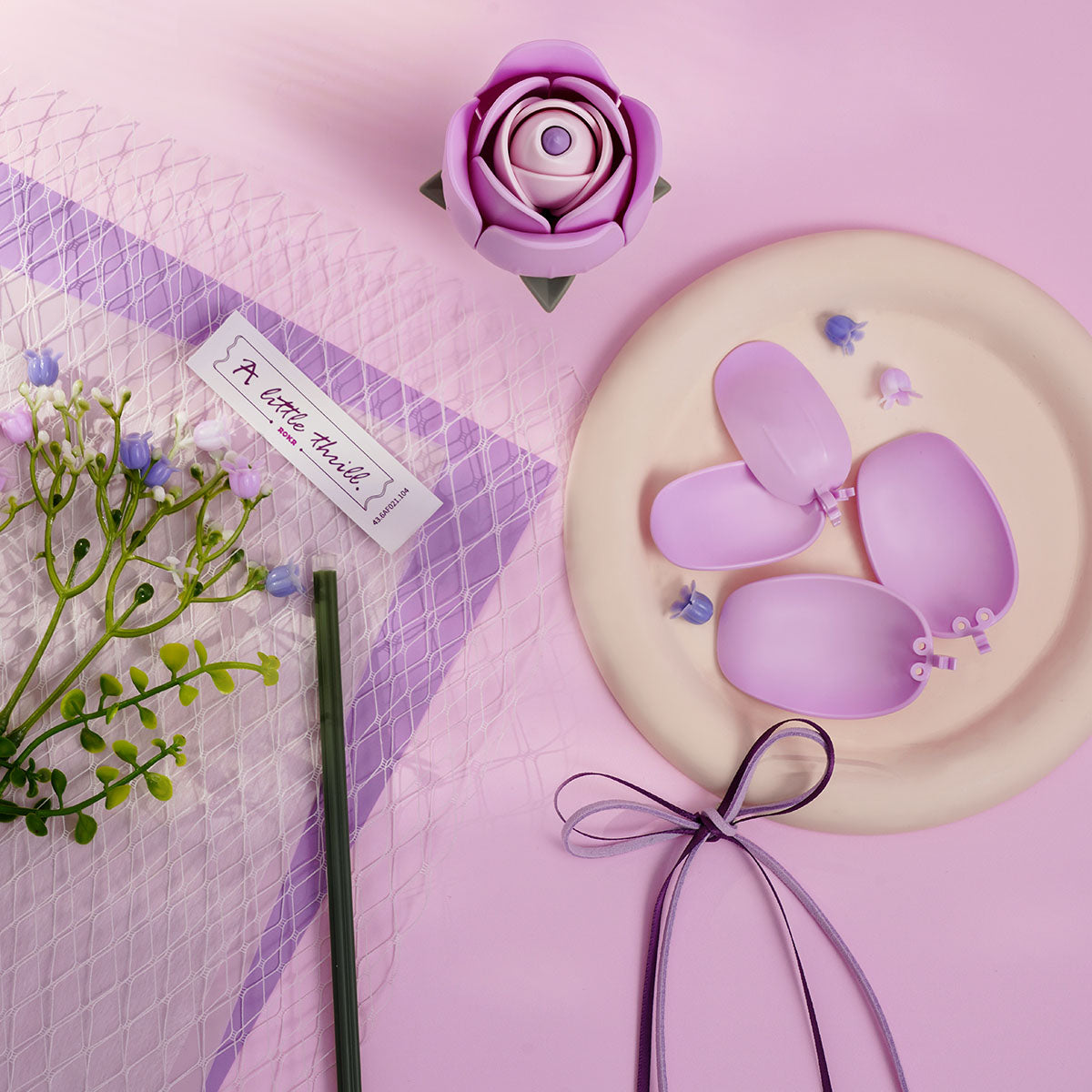 Rowood Purple Rose Creative Kit official product view 5