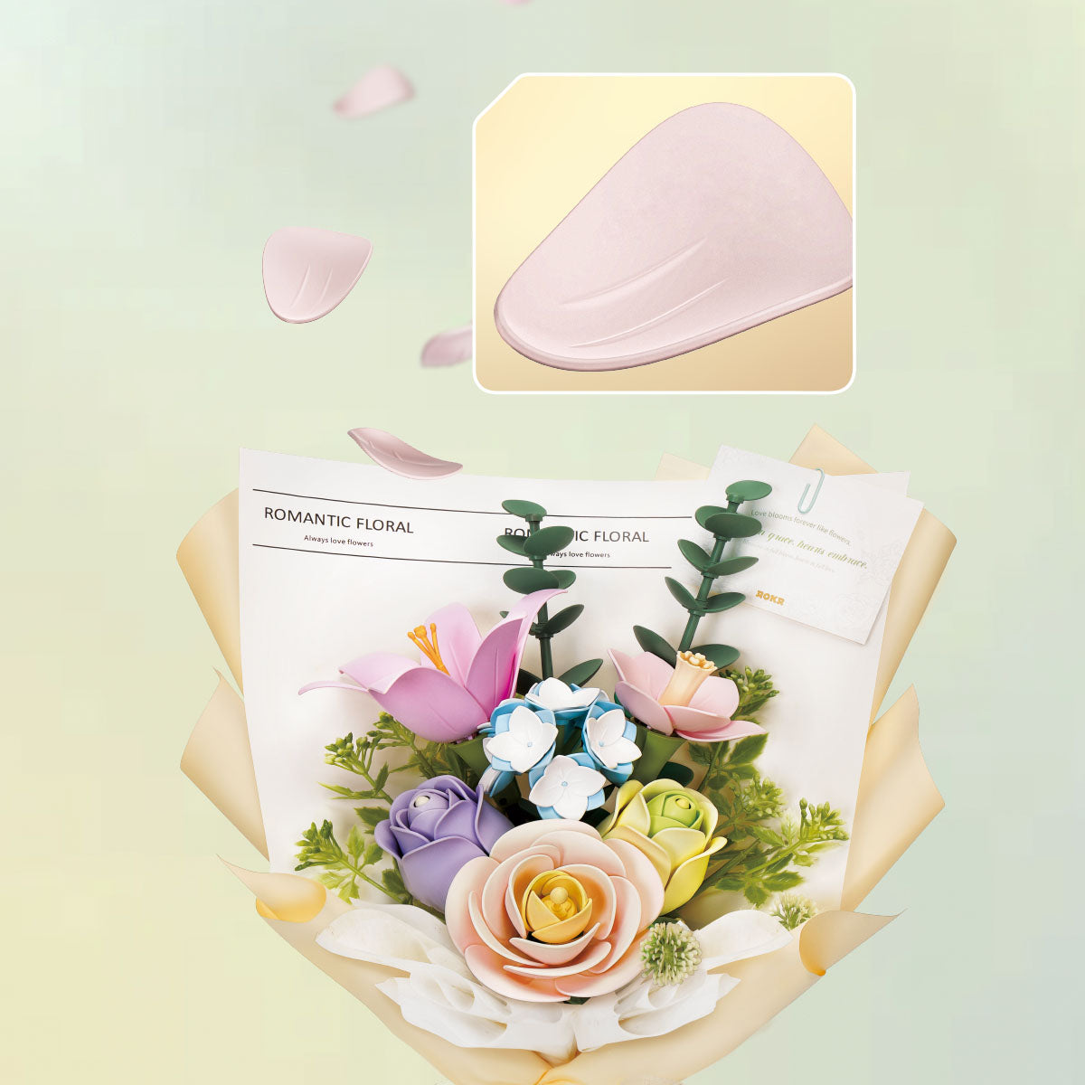 ROKR Spring Time Flower Bouquet Kit official product view 5