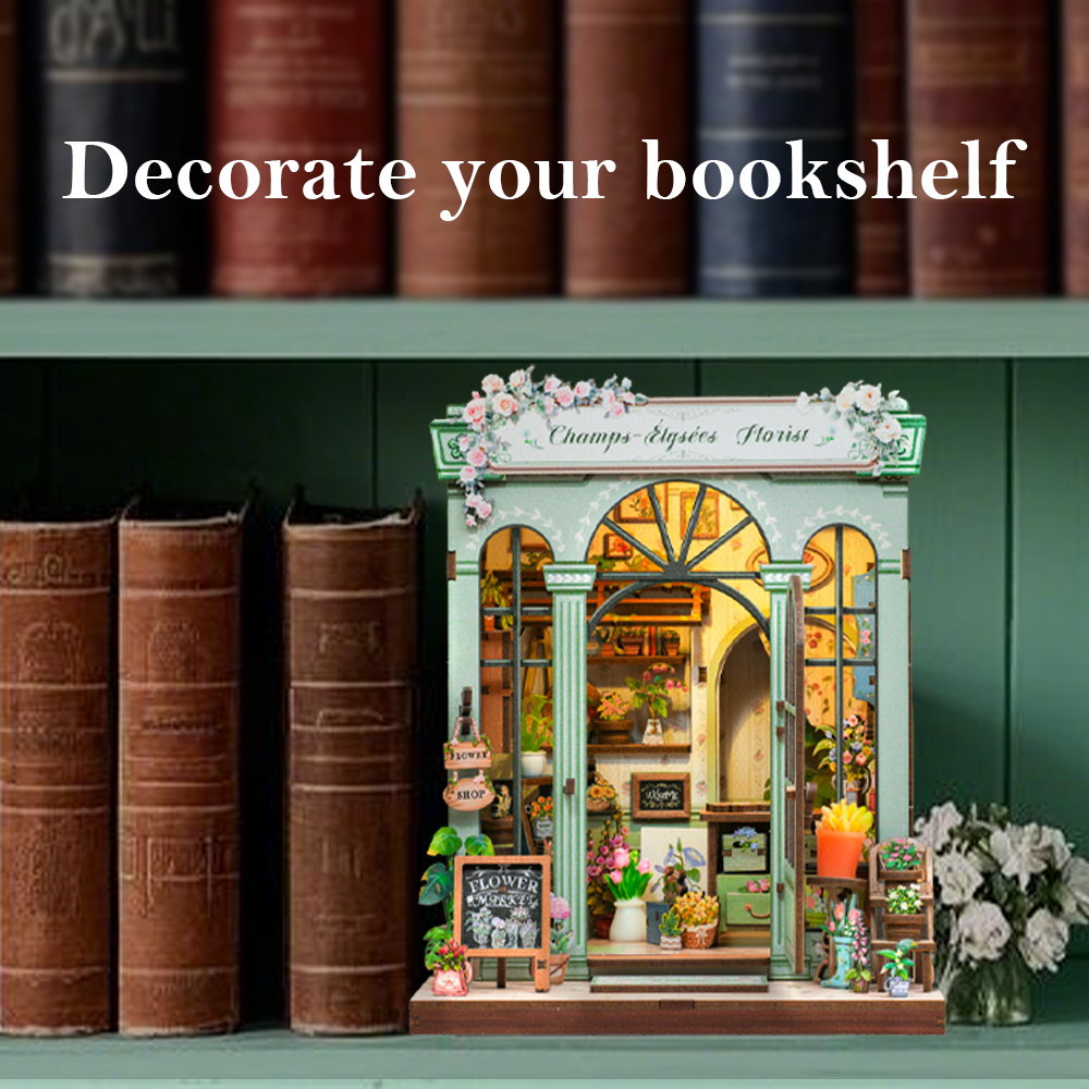 Champs-Élysées Florist Book Nook Kit official product view 10