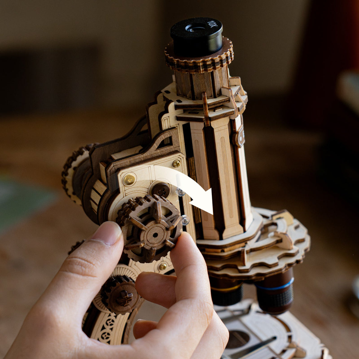 ROKR Mechanical Microscope Kit official detail view 4