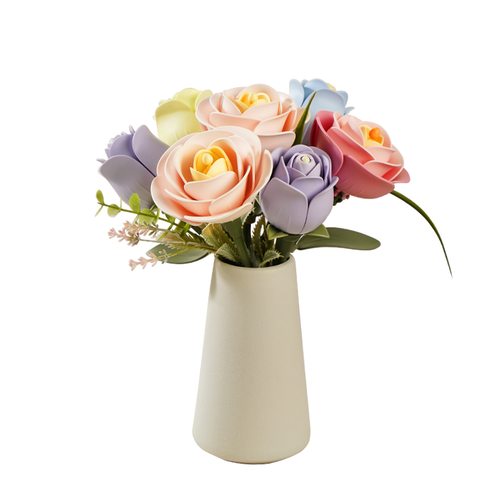 Rowood Light Pink Camellia Creative Kit completed product view