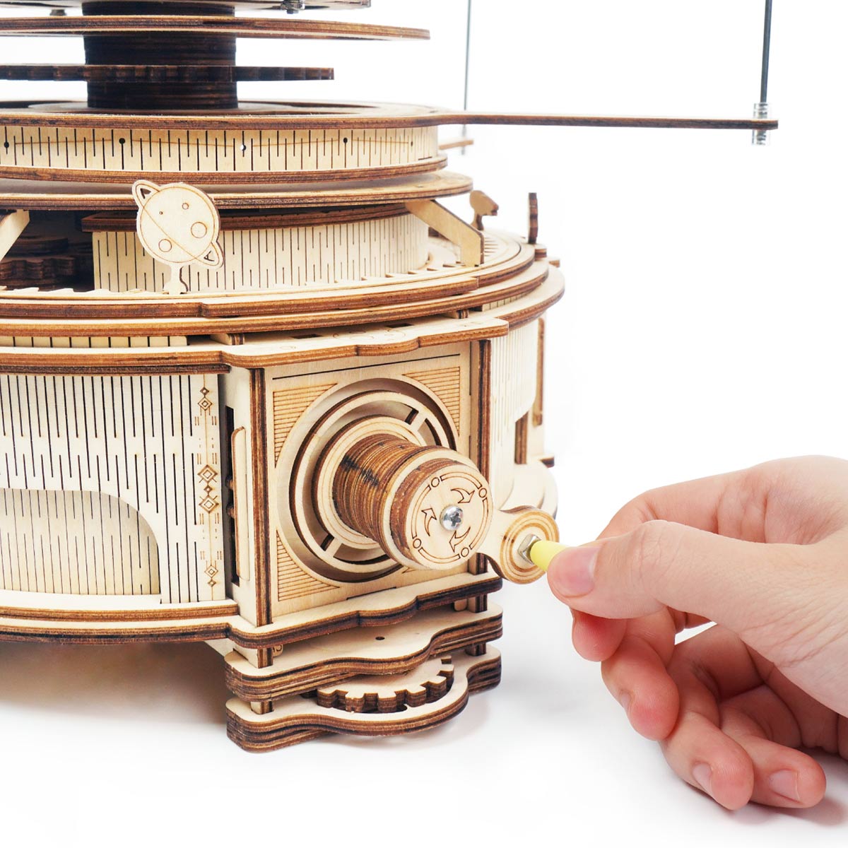 ROKR Mechanical Orrery Model Kit official product view 4