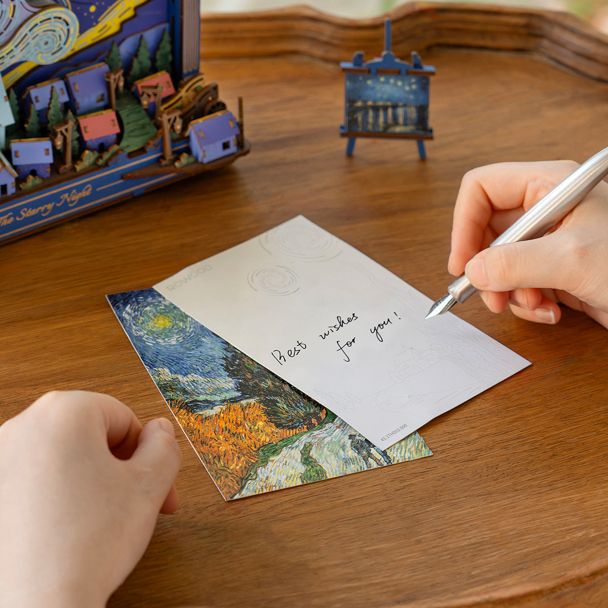 Rowood Starry Night Wall Art Kit official detail view 7