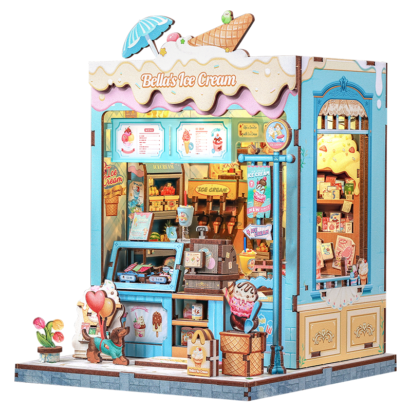 Bella's Ice Cream Miniature Kit official product view 9