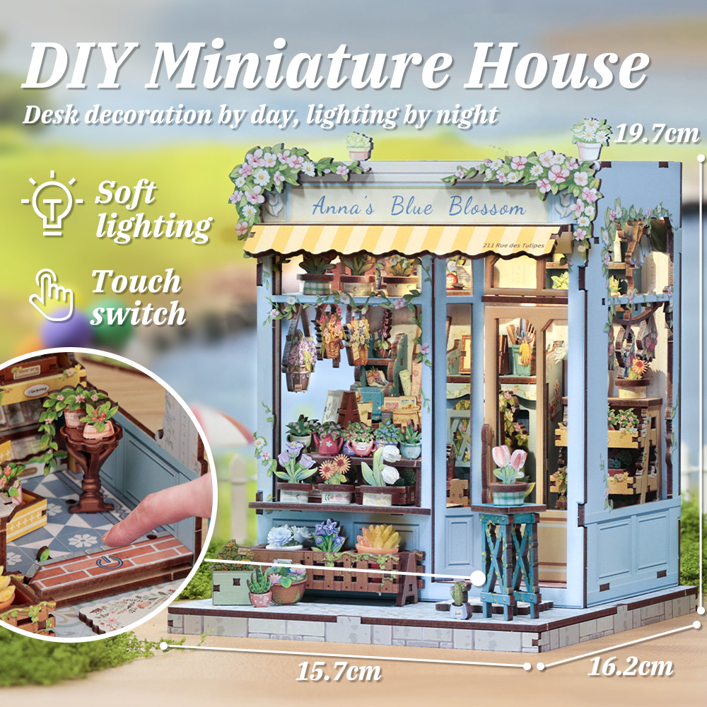 Anna's Blue Blossom Miniature Kit official product view 8