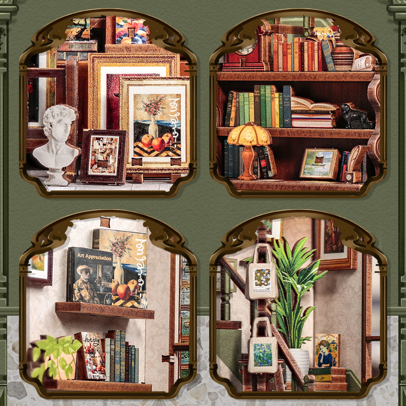 Gallery Bookstore Miniature Kit official product view 4