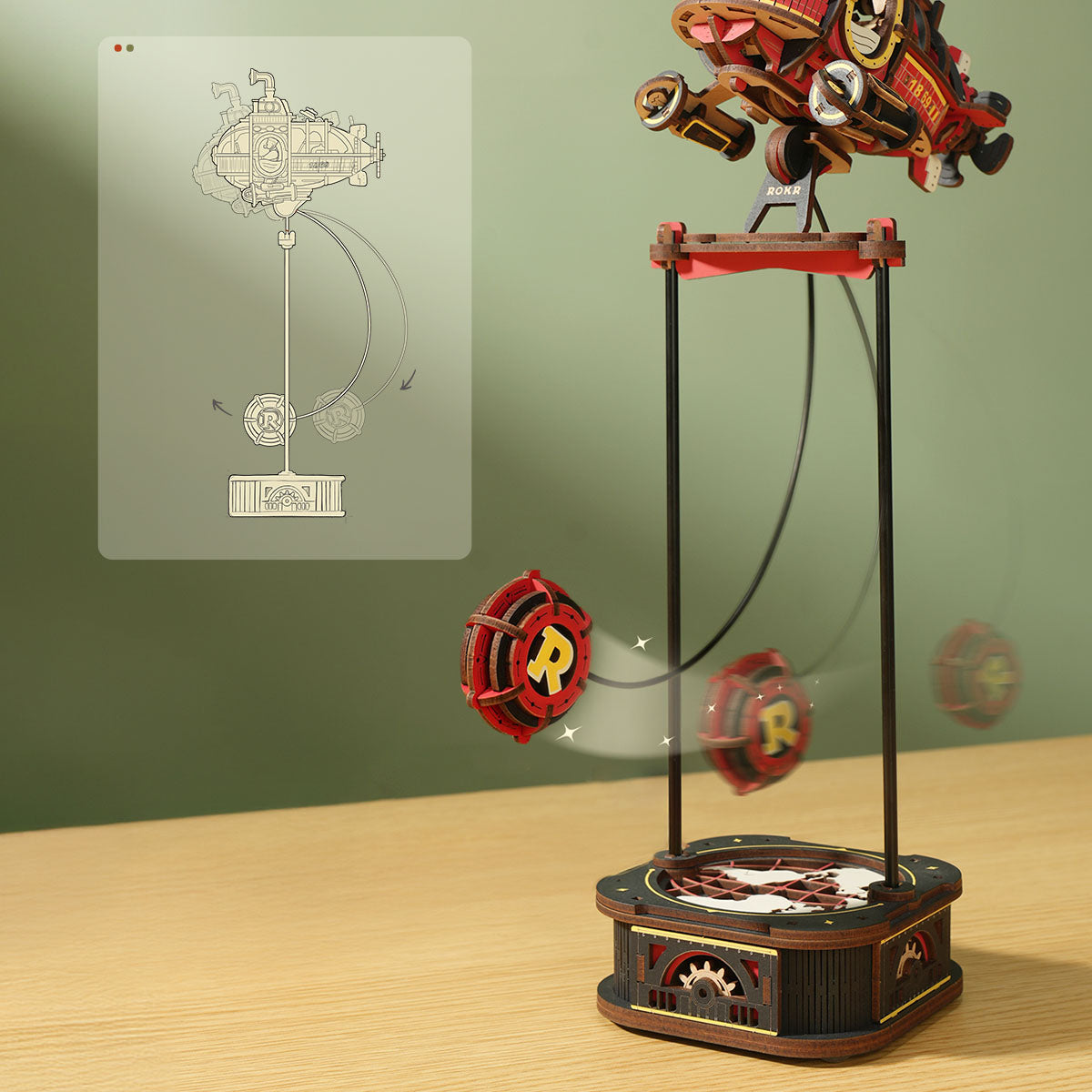 ROKR Deep-Sea Adventurer Balance Toy Kit official detail view 13