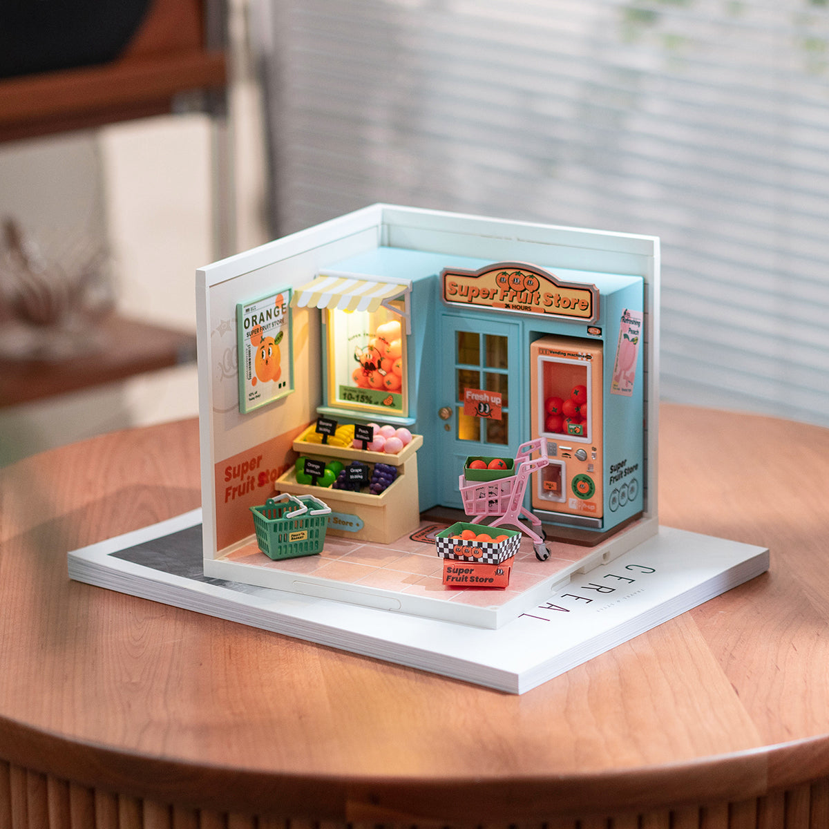 Super fruit shop Miniature Kit official product view 4