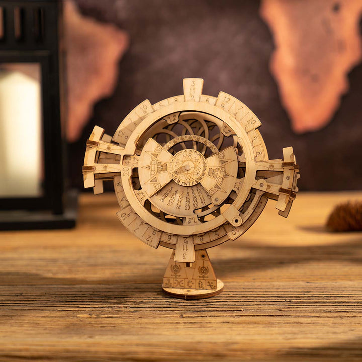 ROKR Prepetual Calendar Model Kit completed product view