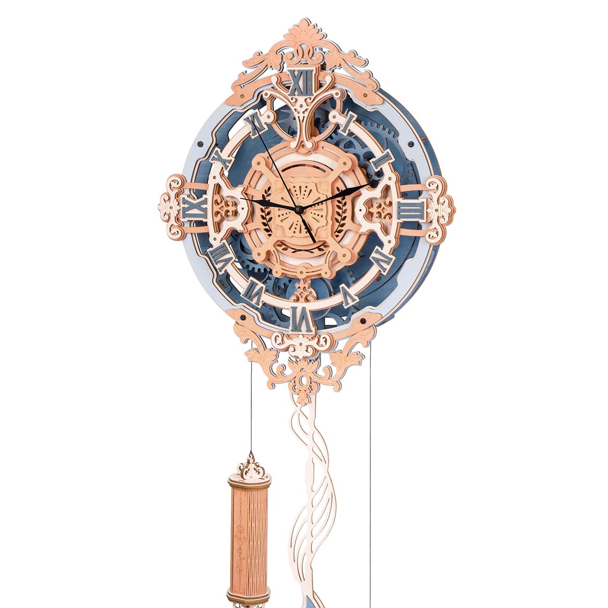ROKR Romantic Note Wall Clock Kit official product view 2