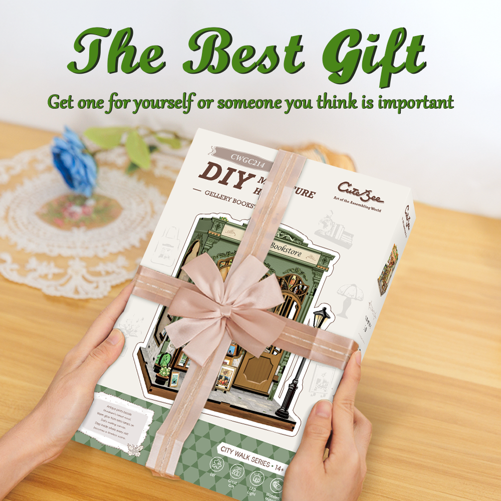 Gallery Bookstore Miniature Kit official product view 6