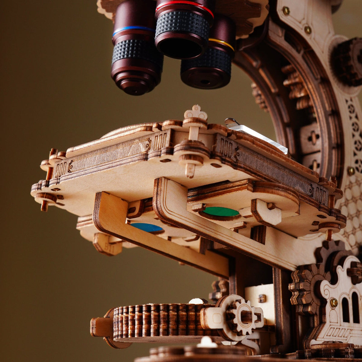 ROKR Mechanical Microscope Kit official detail view 6