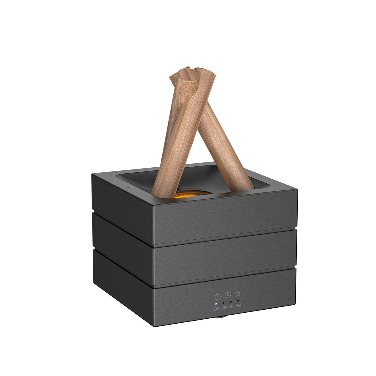 MOMO. Lab Bonfire Flame Aroma Diffuser in Black