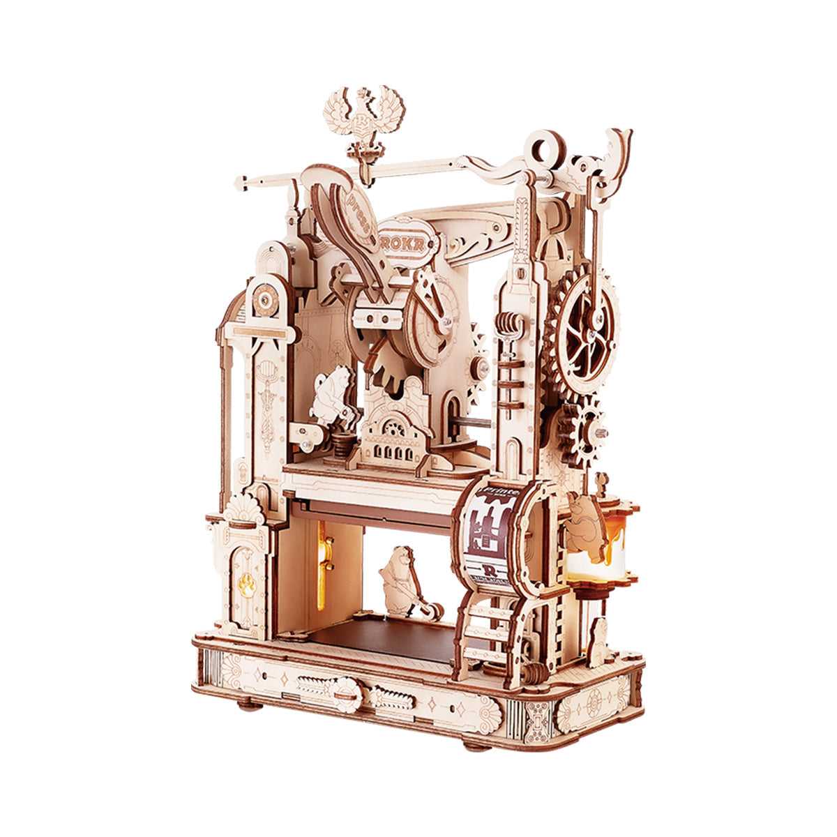 ROKR Classic Printing Press Mechanical Kit official product view 2