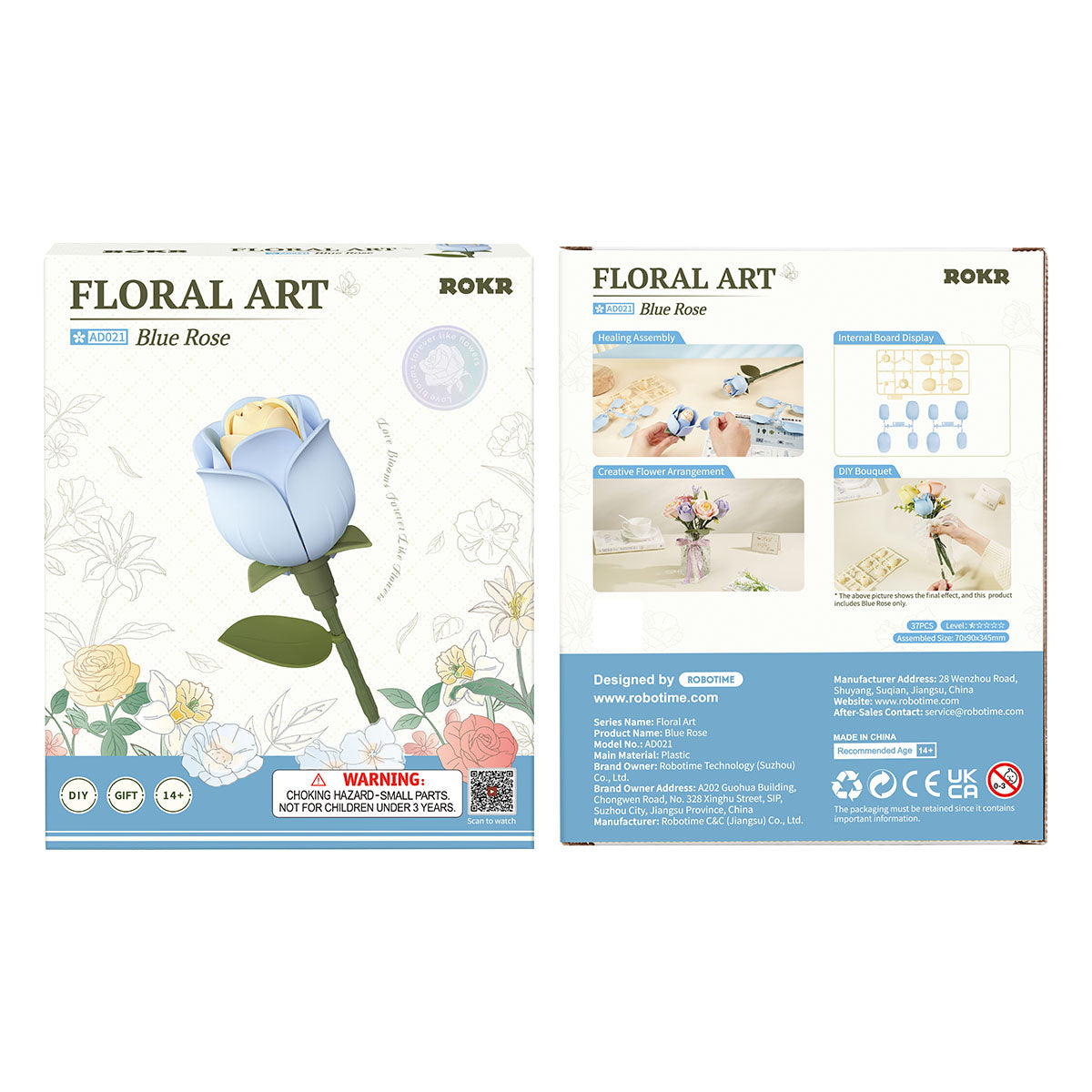 Rowood Light Pink Camellia Creative Kit official product view 18
