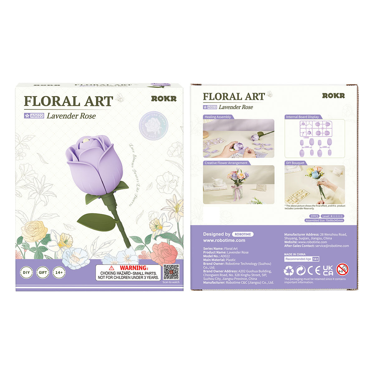 Rowood Light Pink Camellia Creative Kit official product view 19