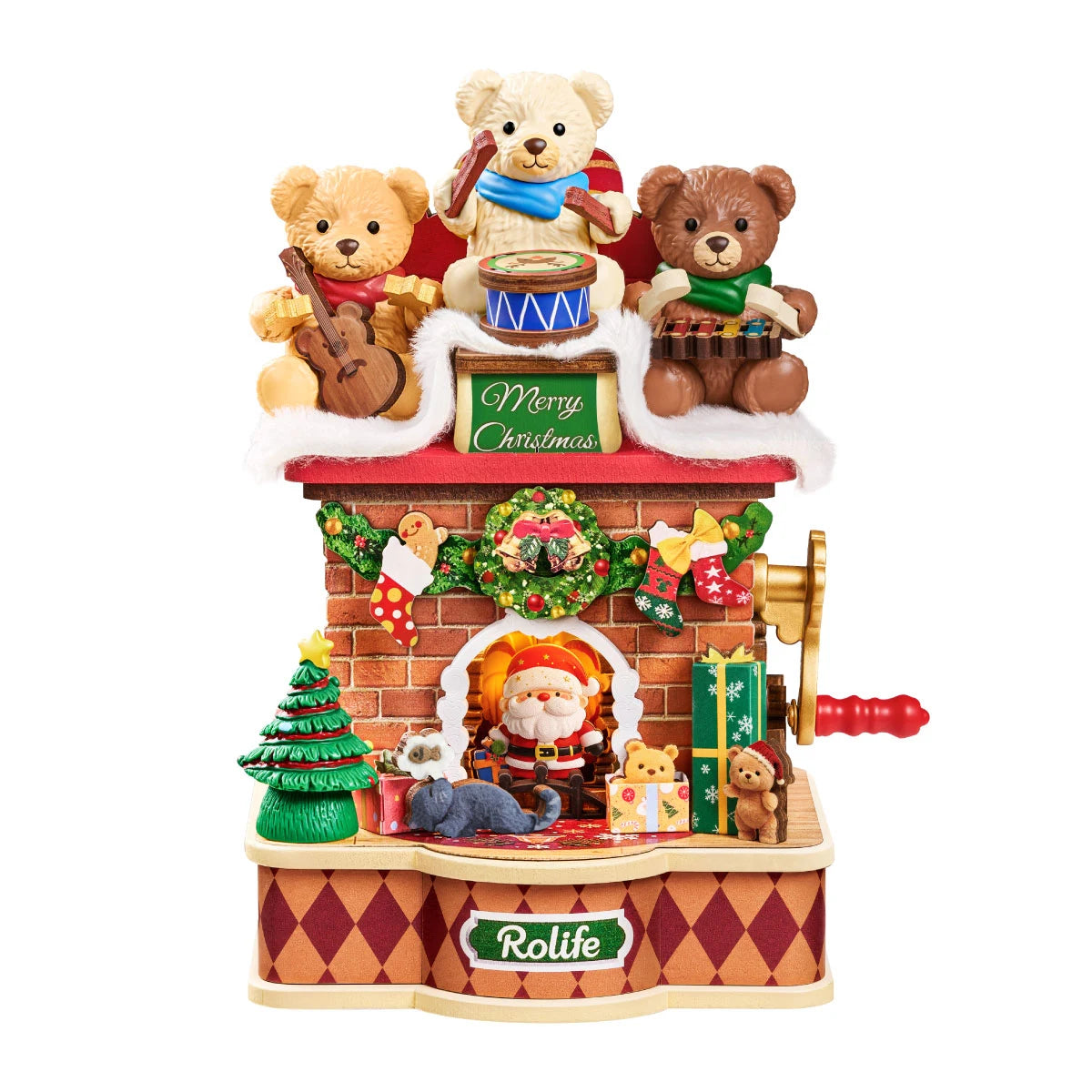 Rolife Fireside Music Night DIY Music Box