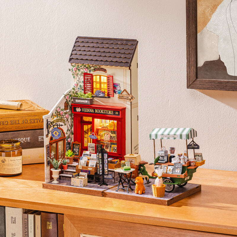 Aromatic Coffee Cart Miniature Kit official detail view 5