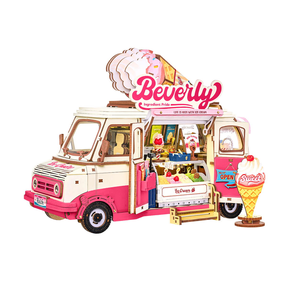 Rowood Beverly's Ice Cream Truck Creative Kit official product view 2