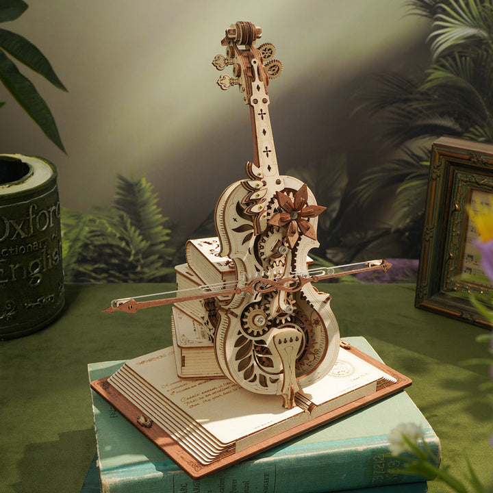 ROKR Symphony of Gorgeous Dreams Music Box Kit completed product view