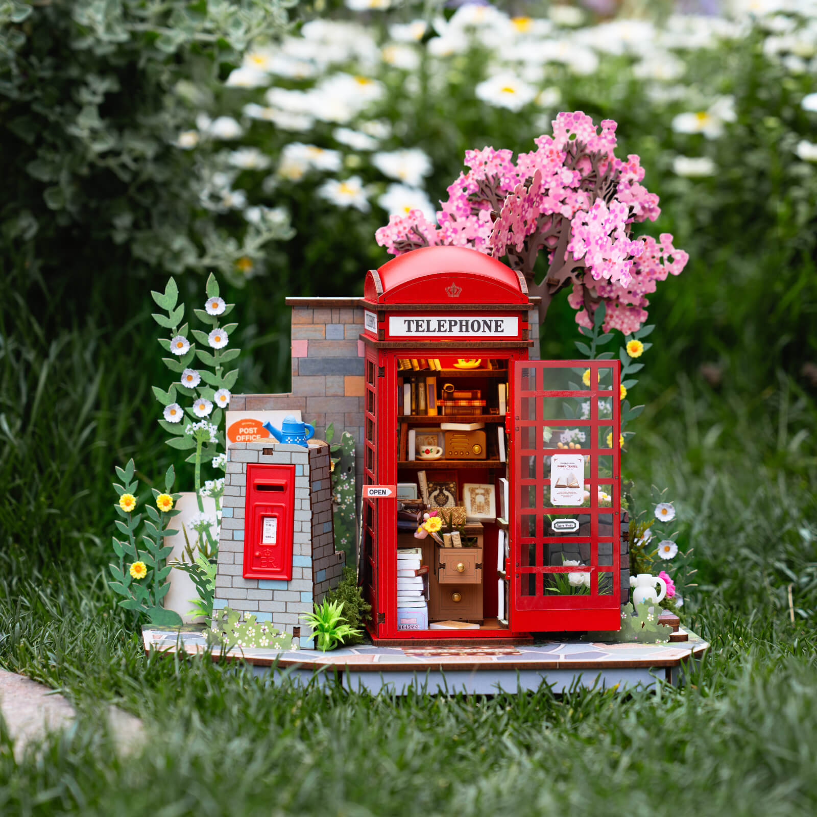 Rowood Blossom Book Booth Creative Kit completed product view