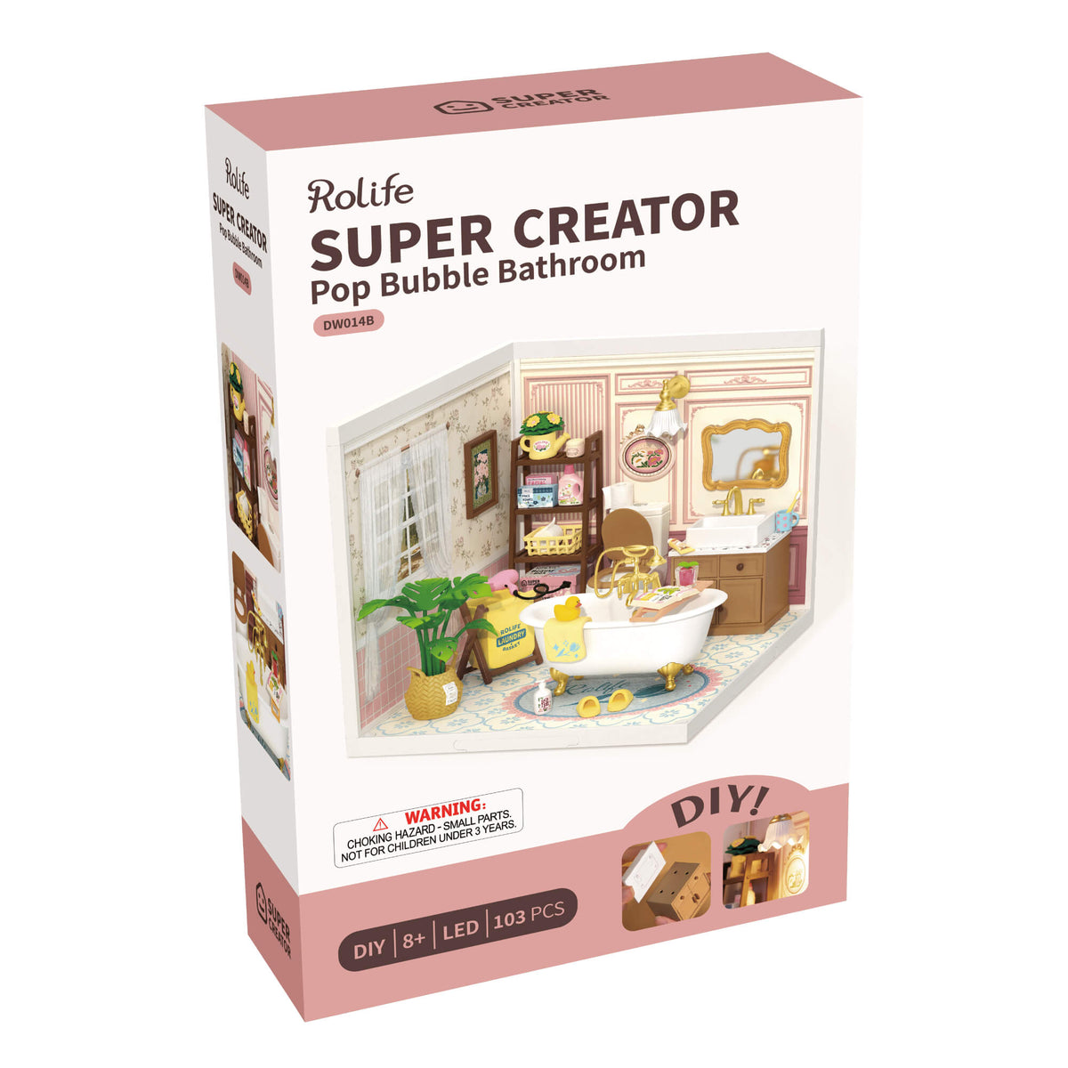 Pop Bubble Bathroom Miniature Kit official product view 6