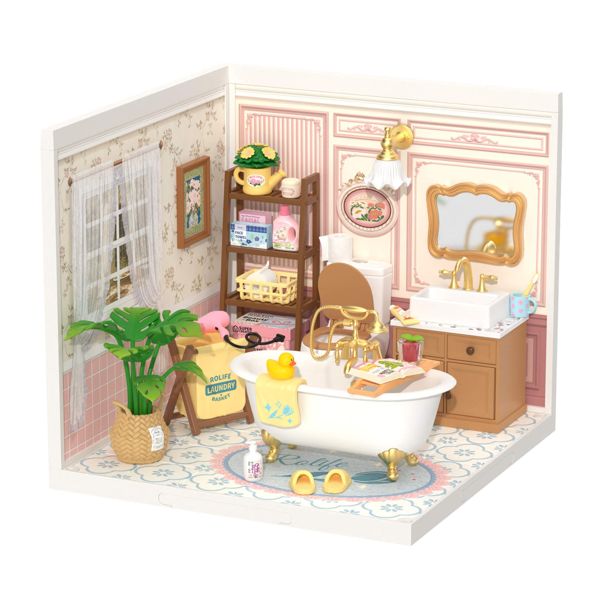 Pop Bubble Bathroom Miniature Kit official product view 2