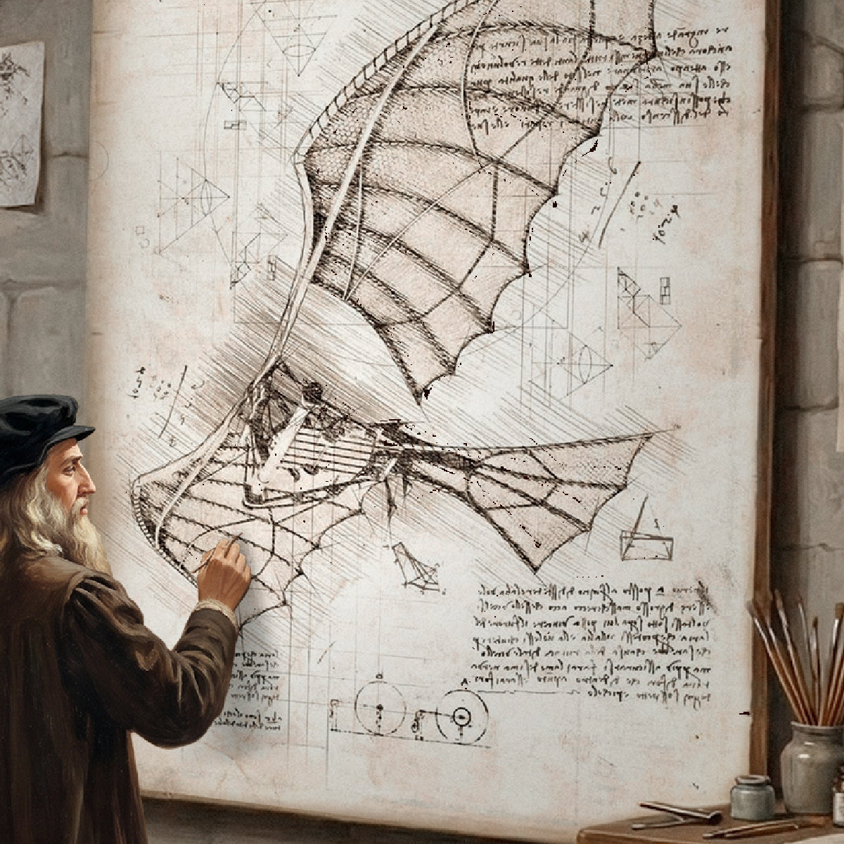 ROKR Leonardo da Vinci’s Ornithopter 3D Wooden Puzzle