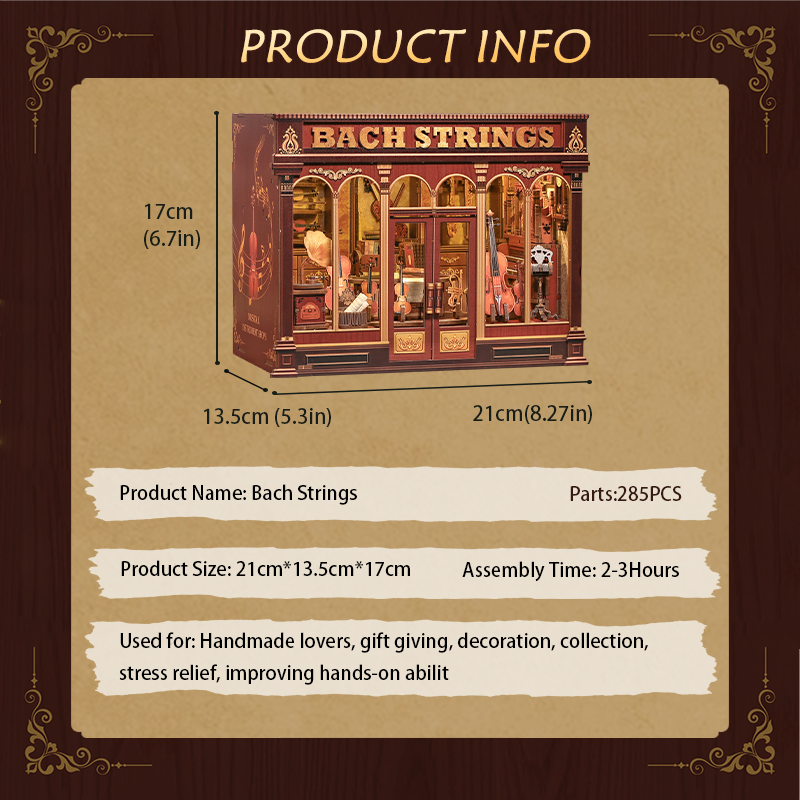 Bach Strings Miniature Kit official product view 12