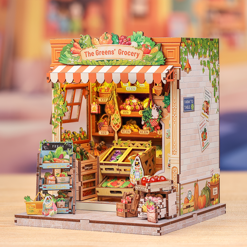The Greens'Grocery Miniature Kit official product view 3