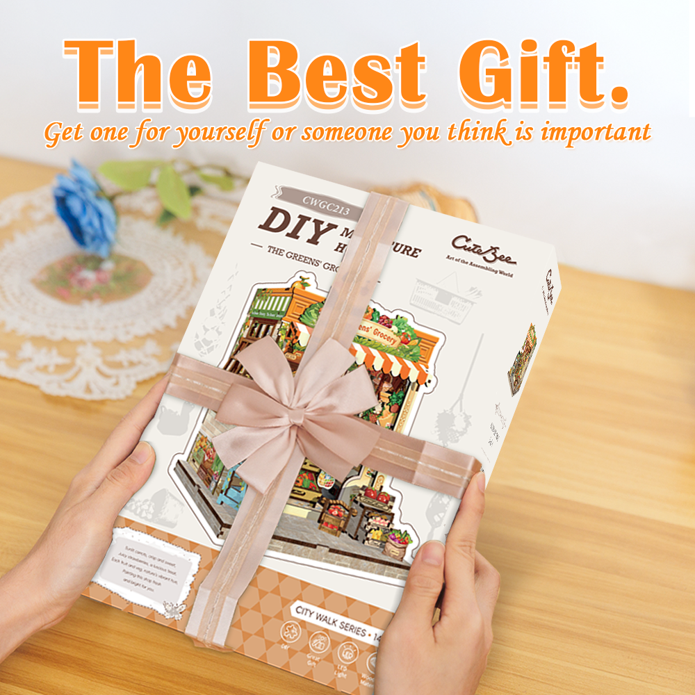 The Greens'Grocery Miniature Kit official product view 6