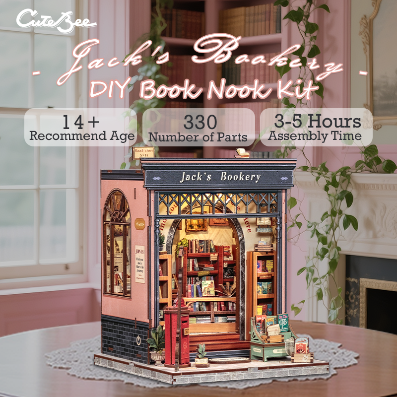 Jack's Bookery Miniature Kit official product view 4