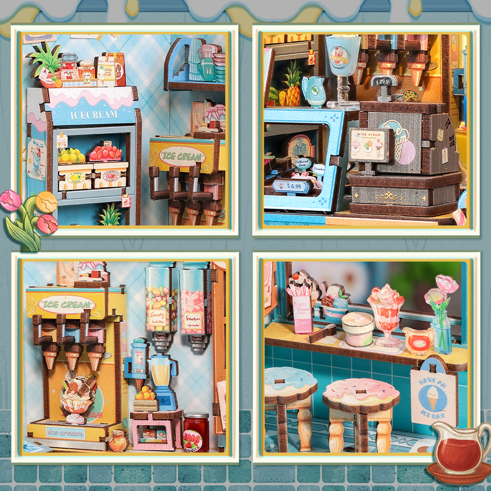 Bella's Ice Cream Miniature Kit official product view 4