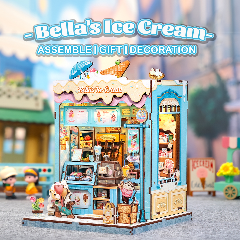 Bella's Ice Cream Miniature Kit official product view 2