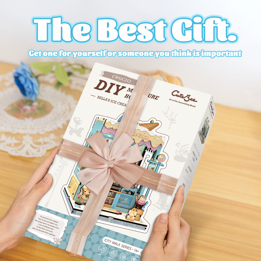Bella's Ice Cream Miniature Kit official product view 5