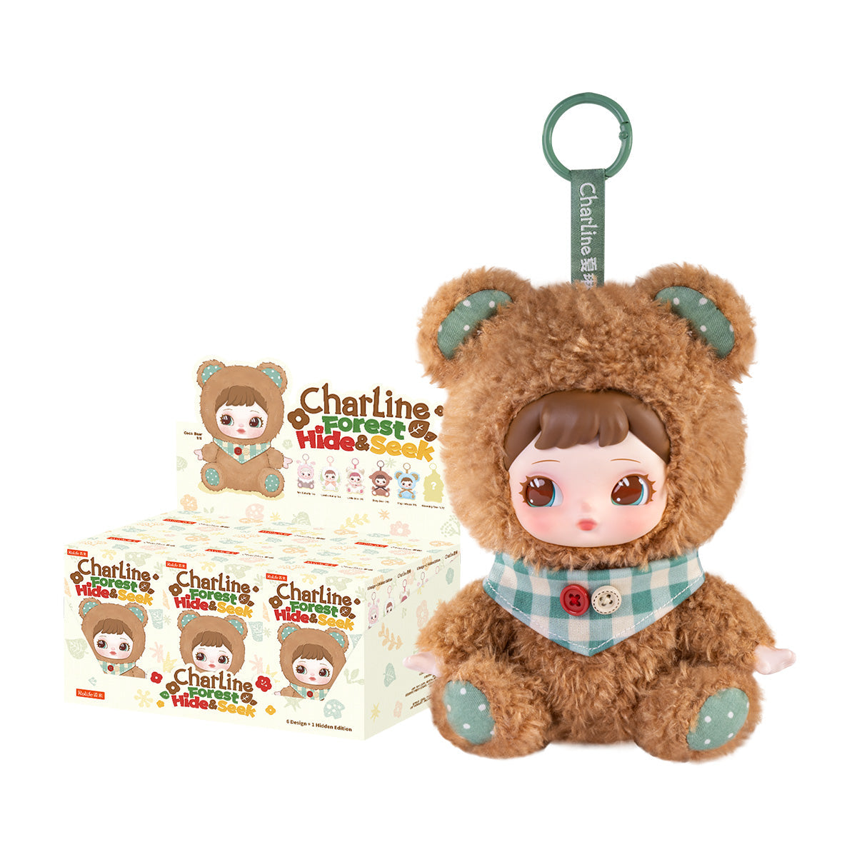 Rolife Charline Foxest Tides seak Plush Pendant official product view 2