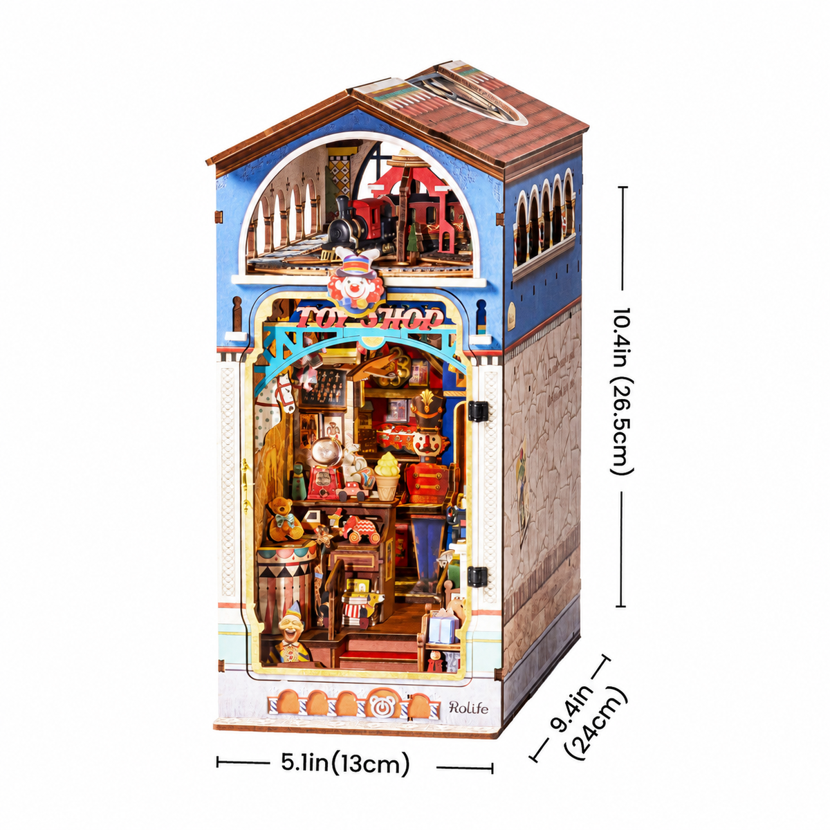 Treasure Toy Shop Book Nook Kit official detail view 8