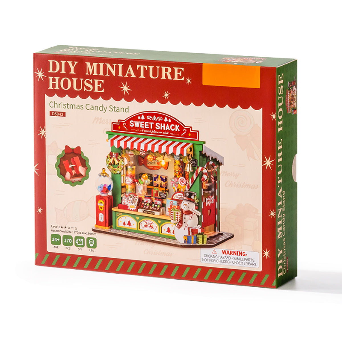 Christmas Candy Stand Miniature Kit official detail view 8