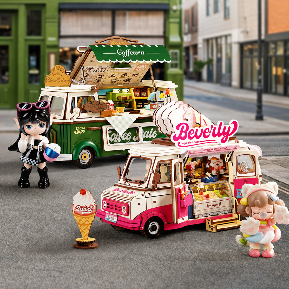Rowood Leo's Coffee Truck Creative Kit official product view 5