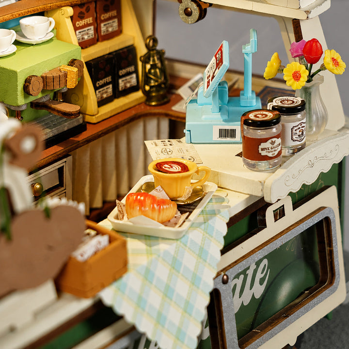 Rowood Leo's Coffee Truck Creative Kit completed product view